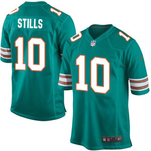 Men Miami Dolphins #10 Kenny Stills Nike Green Game NFL Jersey